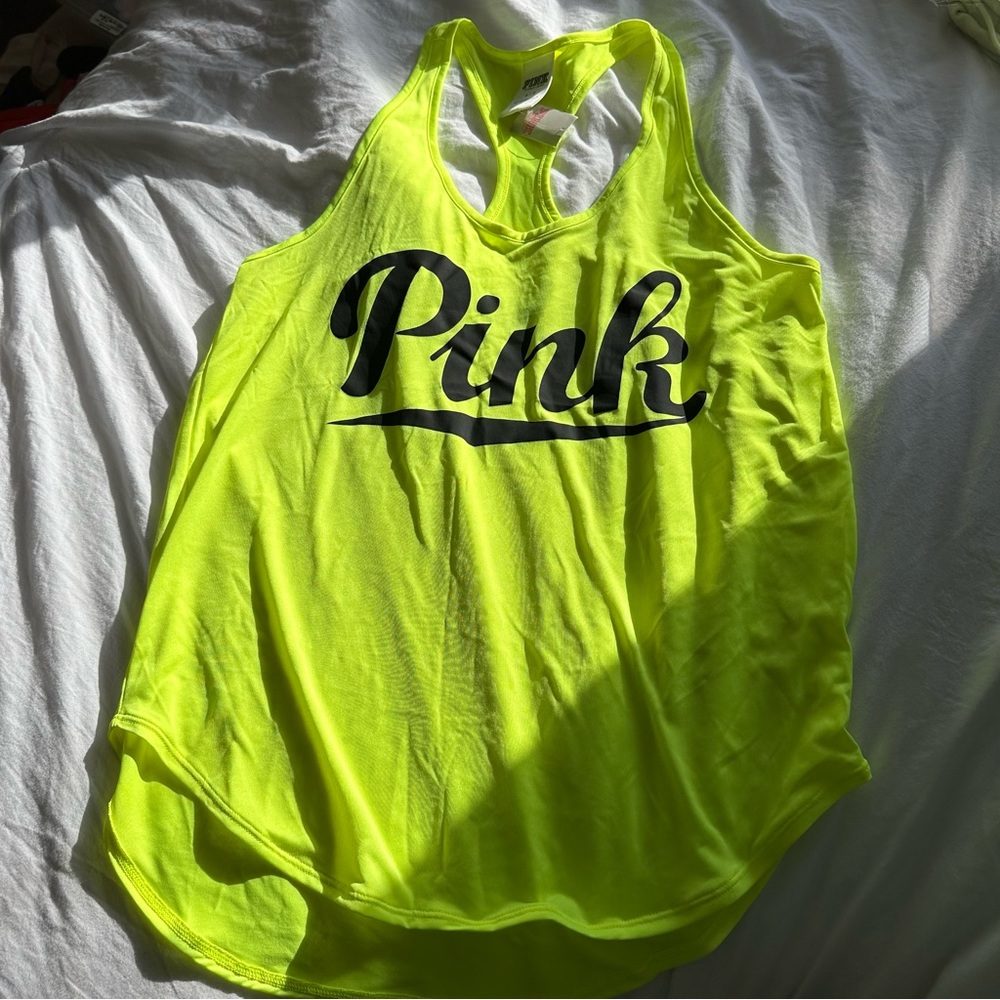 PINK ultimate work out tank size S
